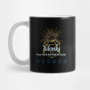 Monks Know How to Roll With the Punches Mug